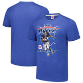 New York Giants Lawrence Taylor Homage Unisex NFL Blitz Retired Player Tri-Blend T-Shirt | NFL Hot