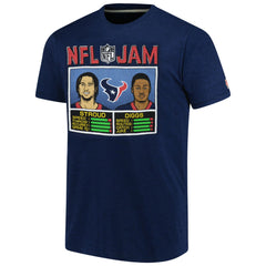 Houston Texans C.J. Stroud & Stefon Diggs Homage Unisex NFL Jam Tri-Blend T-Shirt | NFL Sale
