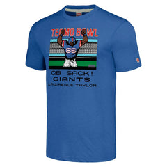 New York Giants Lawrence Taylor Homage Unisex Tecmo Bowl Retired Player Graphic Tri-Blend T-Shirt | NFL Sale