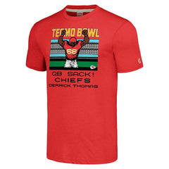 Kansas City Chiefs Derrick Thomas Homage Unisex Tecmo Bowl Retired Player Graphic Tri-Blend T-Shirt | NFL Sale