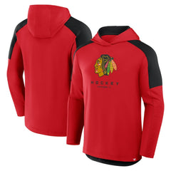 Chicago Blackhawks Fanatics Meta Game Transitional Pullover Hoodie - NHL Hoodies