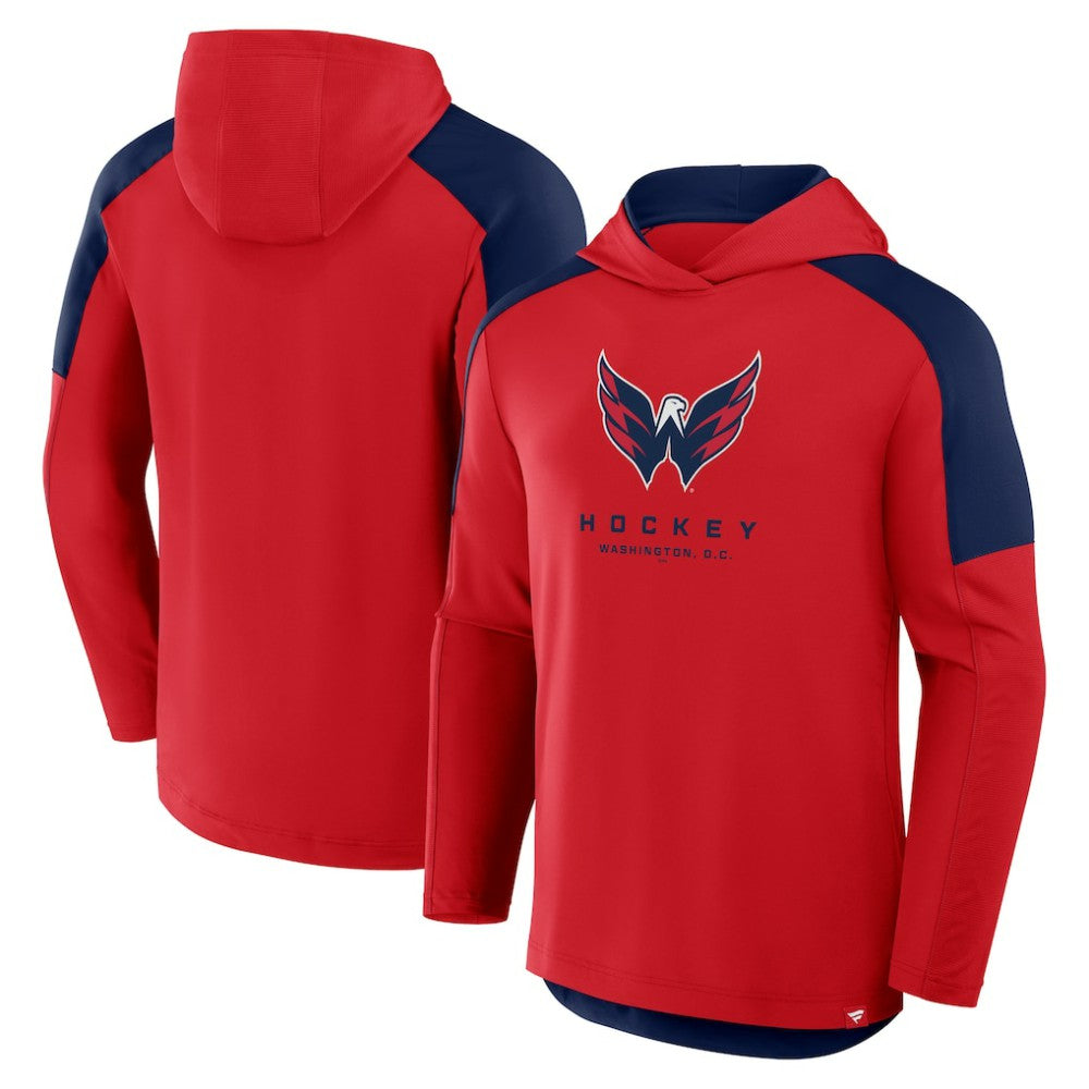 Washington Capitals Fanatics Meta Game Transitional Pullover Hoodie - NHL Hoodies