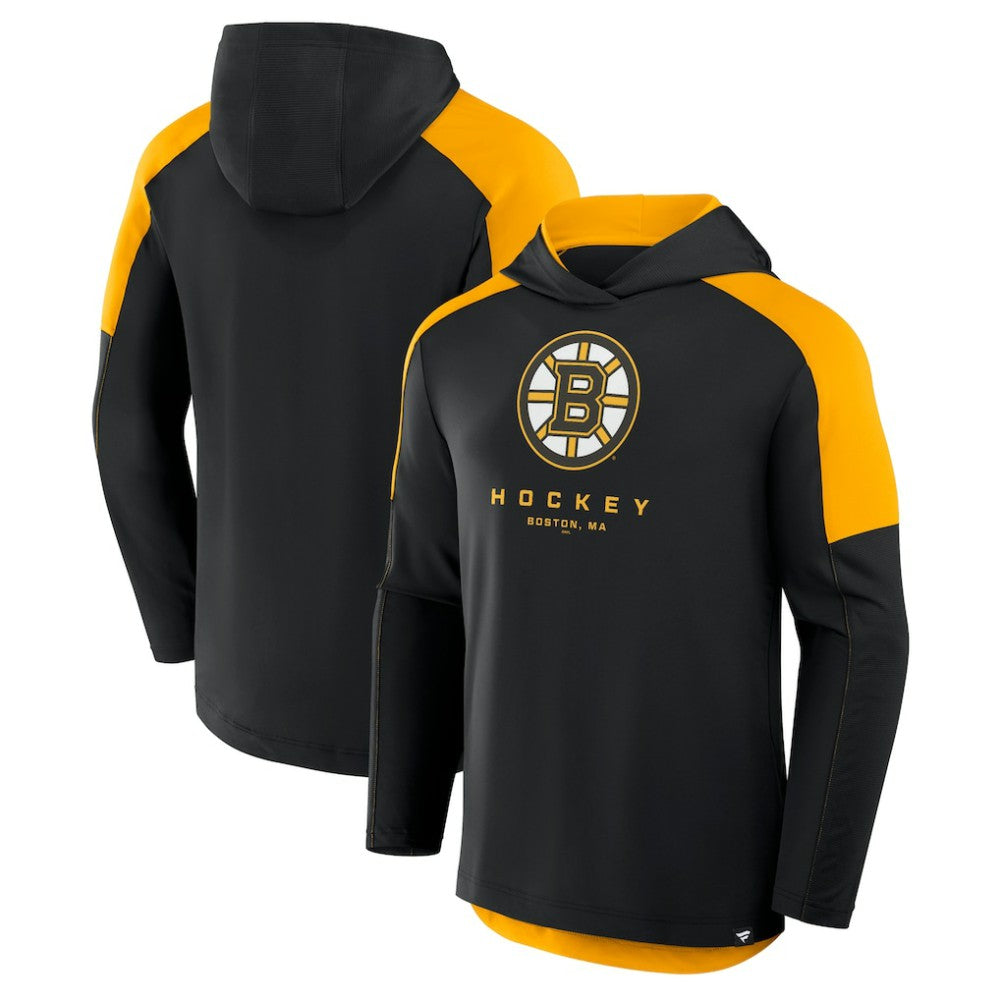 Boston Bruins Fanatics Meta Game Transitional Pullover Hoodie - NHL Hoodies