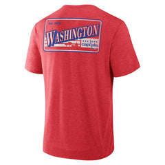 Washington Capitals Fanatics Fan Lanes Tri-Blend T-Shirt - NHL T-shirts