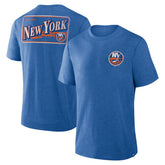 New York Islanders Fanatics Fan Lanes Tri-Blend T-Shirt - NHL T-shirts