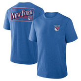New York Rangers Fanatics Fan Lanes Tri-Blend T-Shirt - NHL T-shirts