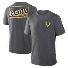 Boston Bruins Fanatics Fan Lanes Tri-Blend T-Shirt - NHL T-shirts