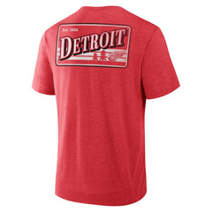 Detroit Red Wings Fanatics Fan Lanes Tri-Blend T-Shirt - NHL T-shirts