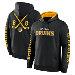 Boston Bruins Fanatics Big City Legacy Fleece Pullover Hoodie - NHL Hoodies