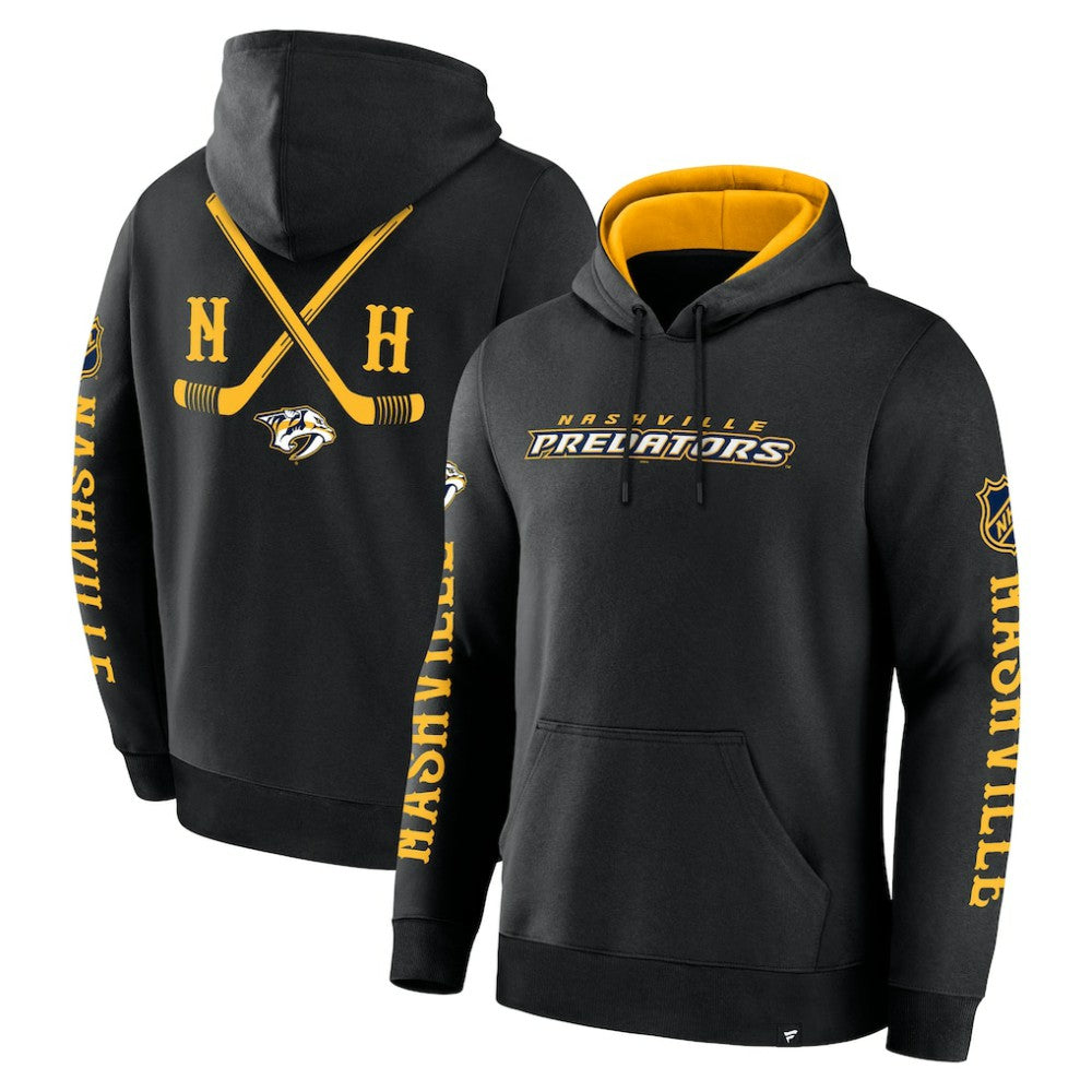 Nashville Predators Fanatics Big City Legacy Fleece Pullover Hoodie - NHL Hoodies