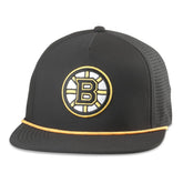 Boston Bruins American Needle Buxton Pro Tech Adjustable Hat - NHL Hats