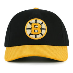 Boston Bruins American Needle Burnett Adjustable Hat - NHL Hats