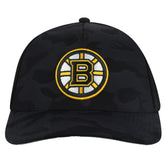 Boston Bruins American Needle Valin Camo Super Tech Vented Adjustable Hat - NHL Hats