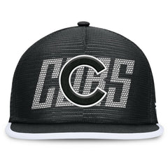 Chicago Cubs Fanatics Let's Glow Line Drive Snapback Hat - MLB Hats