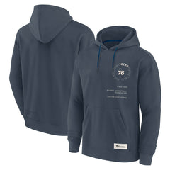 Blue Philadelphia 76ers Future Ground Info Elements Premium Pullover Hoodie | NBA