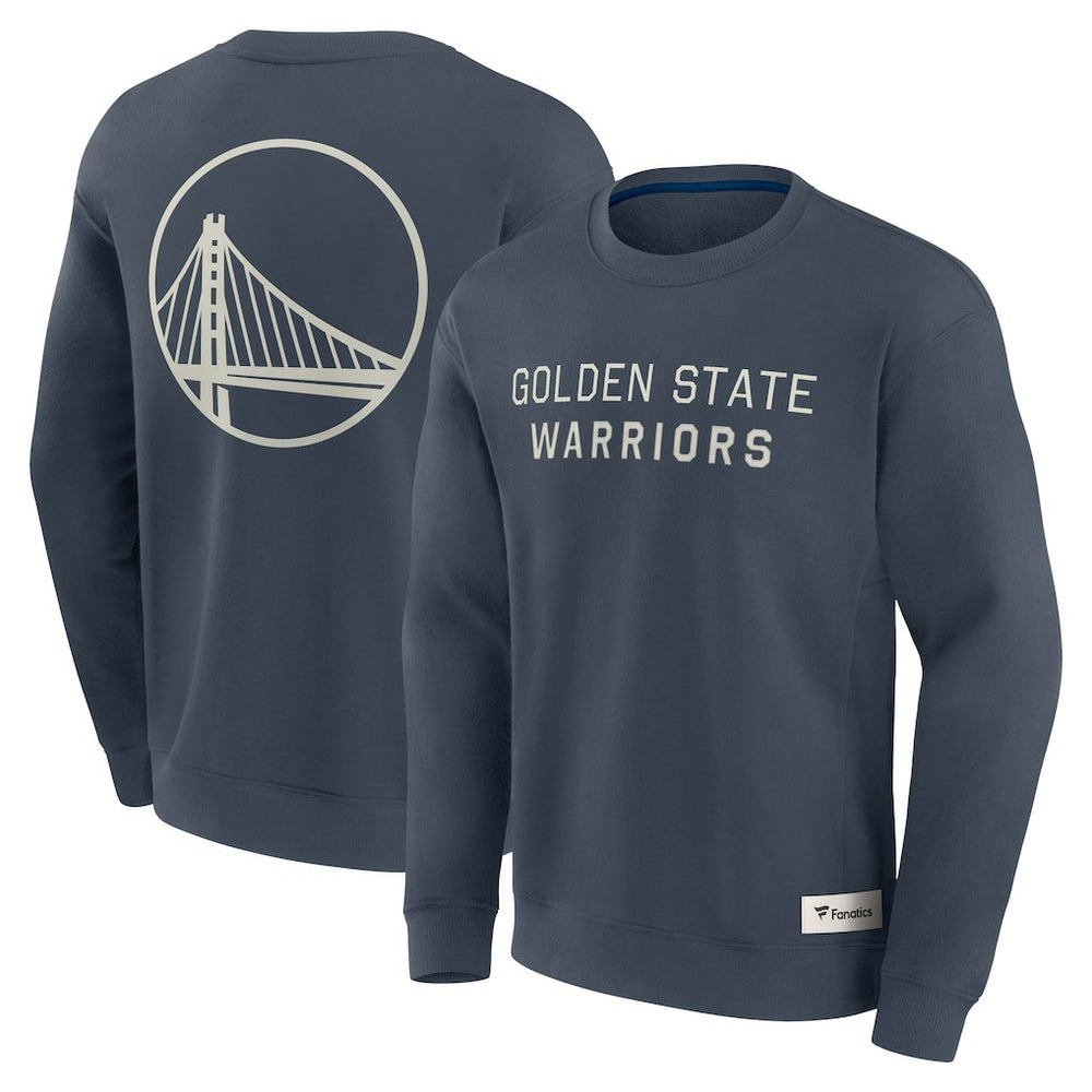 Blue Golden State Warriors Elements Future Ground Lettering Pullover Sweatshirt sale | NBA