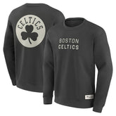 Gray Boston Celtics Elements Future Ground Lettering Pullover Sweatshirt | NBA