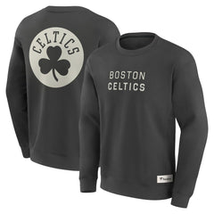 Gray Boston Celtics Elements Future Ground Lettering Pullover Sweatshirt | NBA