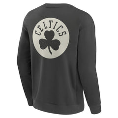 Gray Boston Celtics Elements Future Ground Lettering Pullover Sweatshirt | NBA