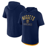 Navy Denver Nuggets Pass Legend Raglan Hoodie T-Shirt sale | NBA