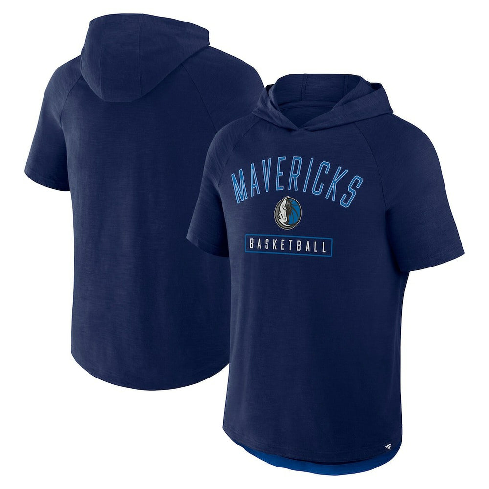 Navy Dallas Mavericks Pass Legend Raglan Hoodie T-Shirt sale | NBA