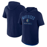 Navy Dallas Mavericks Pass Legend Raglan Hoodie T-Shirt sale | NBA