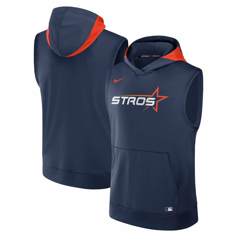 Houston Astros Nike 2025 City Connect Authentic Collection Dri-FIT Sleeveless Hoodie - MLB Hoodies