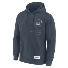 Vancouver Canucks Fanatics Future Ground Info Pullover Hoodie - NHL Hoodies