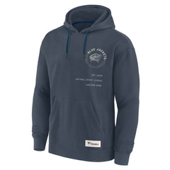 Columbus Blue Jackets Fanatics Future Ground Info Pullover Hoodie - NHL Hoodies