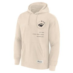 Minnesota Wild Fanatics Future Ground Info Pullover Hoodie - NHL Hoodies