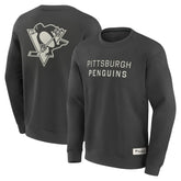 Pittsburgh Penguins Fanatics Elements Future Ground Lettering Pullover Sweatshirt - NHL Sweatshirts
