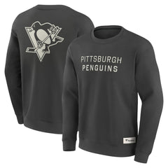 Pittsburgh Penguins Fanatics Elements Future Ground Lettering Pullover Sweatshirt - NHL Sweatshirts