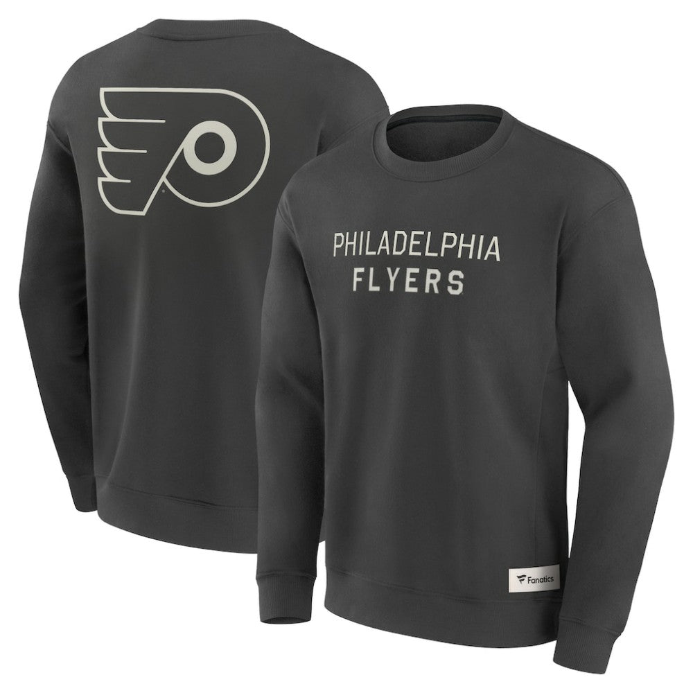 Philadelphia Flyers Fanatics Elements Future Ground Lettering Pullover Sweatshirt - NHL Sweatshirts