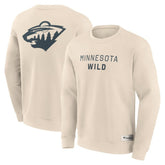 Minnesota Wild Fanatics Elements Future Ground Lettering Pullover Sweatshirt - NHL Sweatshirts