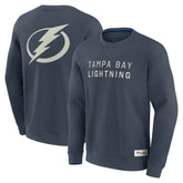 Tampa Bay Lightning Fanatics Elements Future Ground Lettering Pullover Sweatshirt - NHL Sweatshirts