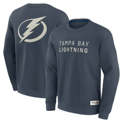 Tampa Bay Lightning Fanatics Elements Future Ground Lettering Pullover Sweatshirt - NHL Sweatshirts