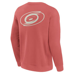 Carolina Hurricanes Fanatics Elements Future Ground Lettering Pullover Sweatshirt - NHL Sweatshirts