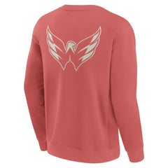 Washington Capitals Fanatics Elements Future Ground Lettering Pullover Sweatshirt - NHL Sweatshirts