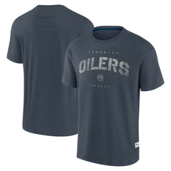Edmonton Oilers Fanatics Elements Weathered Tonal Future Ground T-Shirt - NHL T-shirts