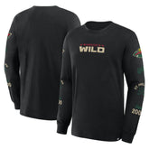 Minnesota Wild Fanatics Boxed In Legacy Long Sleeve T-Shirt - NHL T-shirts