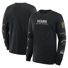 Vegas Golden Knights Fanatics Boxed In Legacy Long Sleeve T-Shirt - NHL T-shirts