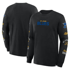 St. Louis Blues Fanatics Boxed In Legacy Long Sleeve T-Shirt - NHL T-shirts