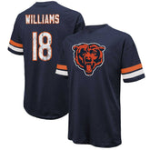 Chicago Bears Caleb Williams Majestic Threads Name & Number Oversize Fit T-Shirt | NFL US