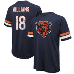 Chicago Bears Caleb Williams Majestic Threads Name & Number Oversize Fit T-Shirt | NFL US