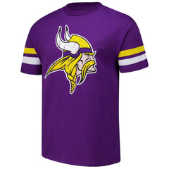 Minnesota Vikings J.J. McCarthy Majestic Threads Name & Number Oversized Fit T-Shirt | NFL New