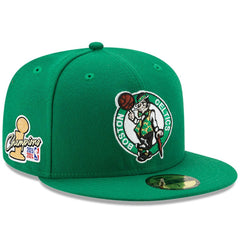 Kelly Green Boston Celtics 2024 NBA Finals Champions Side Patch 59FIFTY Fitted Hat | NBA