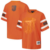 Cleveland Browns The Wild Collective Women's Drop Shoulder T-Shirt | NFL Discount