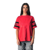 Kansas City Chiefs The Wild Collective Women's Drop Shoulder T-Shirt | NFL Hot