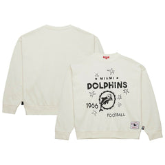 Miami Dolphins Women's Throwback Logo 3.0 Pullover Sweatshirt | NFL Sale