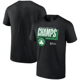 Black Boston Celtics 2024 NBA Finals Champions Big & Tall Pick & Roll Defense T-Shirt | NBA
